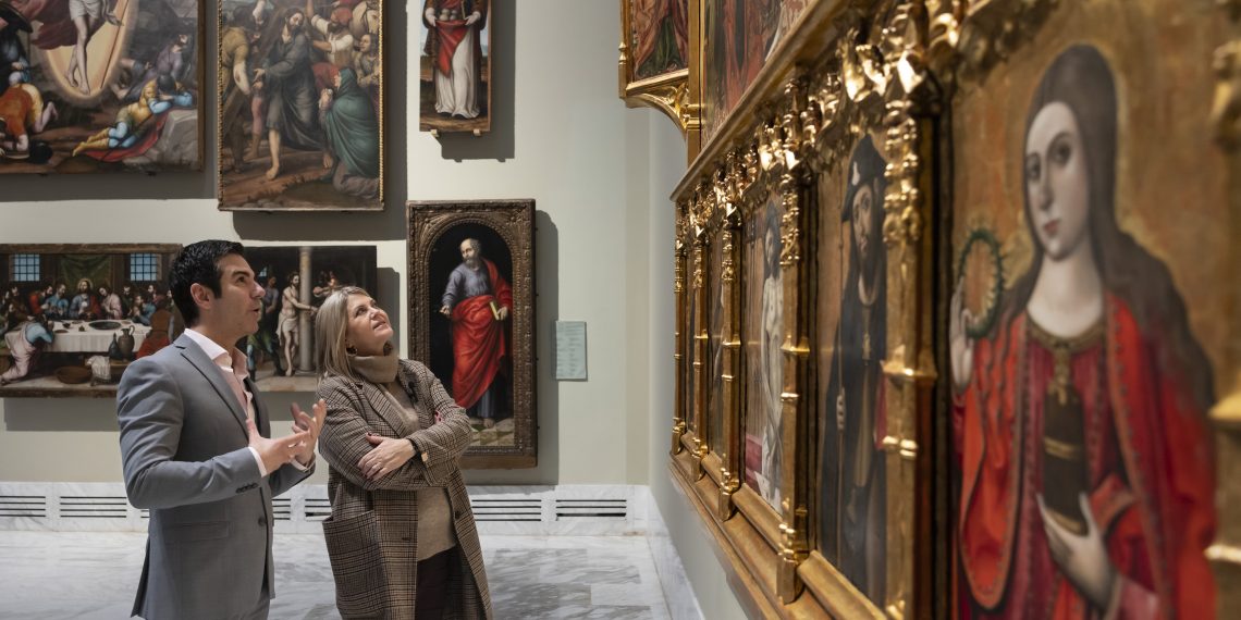 La consellera Carmen Ortí realiza su primera visita institucional al Museo de Bellas Artes de València
