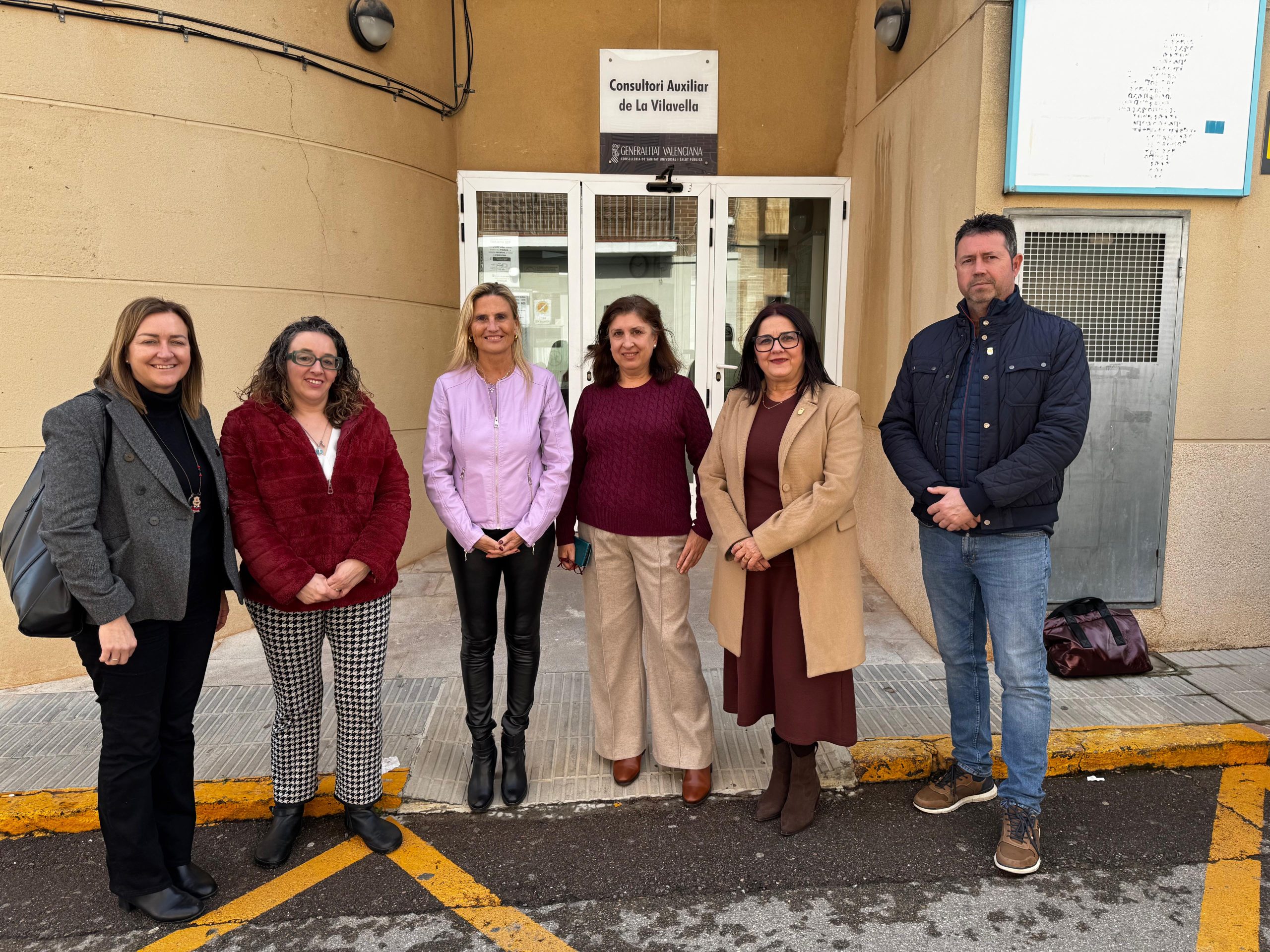 Susana Fabregat y Eva Suárez han visitado el consultorio de la Vilavella