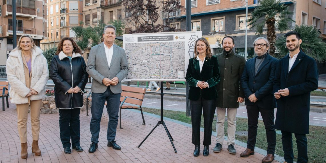 La Generalitat iniciará el 12 de enero las obras de reparación del trazado del TRAM de Castellón