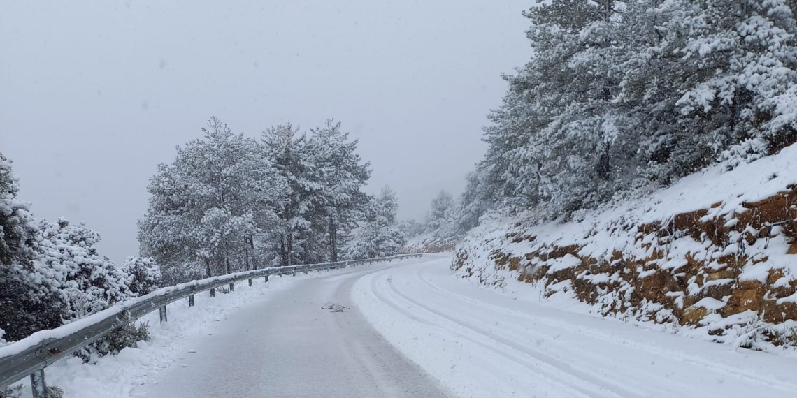 Activado el dispositivo de vialidad invernal en el interior de Valencia