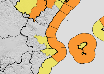 Aviso naranja en la Comunitat Valenciana: nevadas de hasta 20 cm en Els Ports