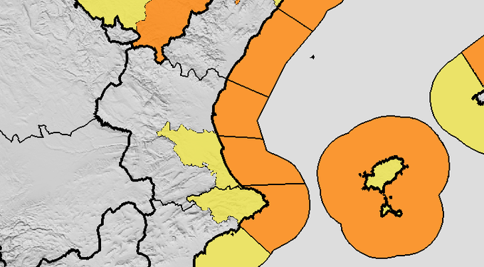Aviso naranja en la Comunitat Valenciana: nevadas de hasta 20 cm en Els Ports
