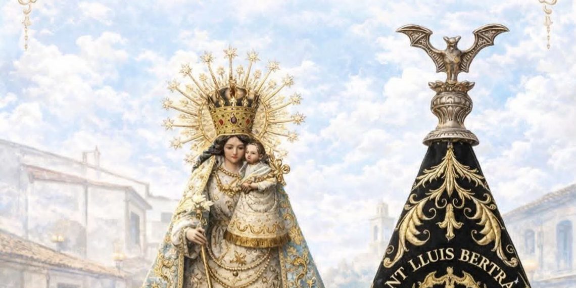 La imagen peregrina de la Virgen de los Desamparados visita este fin de semana el barrio de la Fonteta de San Luis
