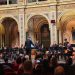 La colla de dolçaines i percussió del Centre Artístic Musical de Moncada en el ciclo de conciertos “Llavors de la Terra”
