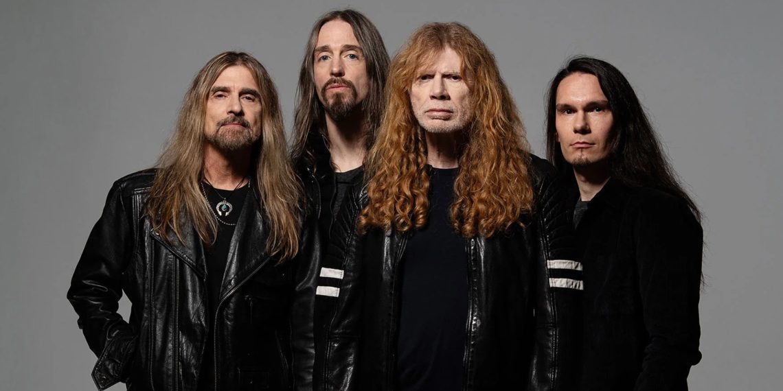 La mítica banda Megadeth actuará en el Roig Arena