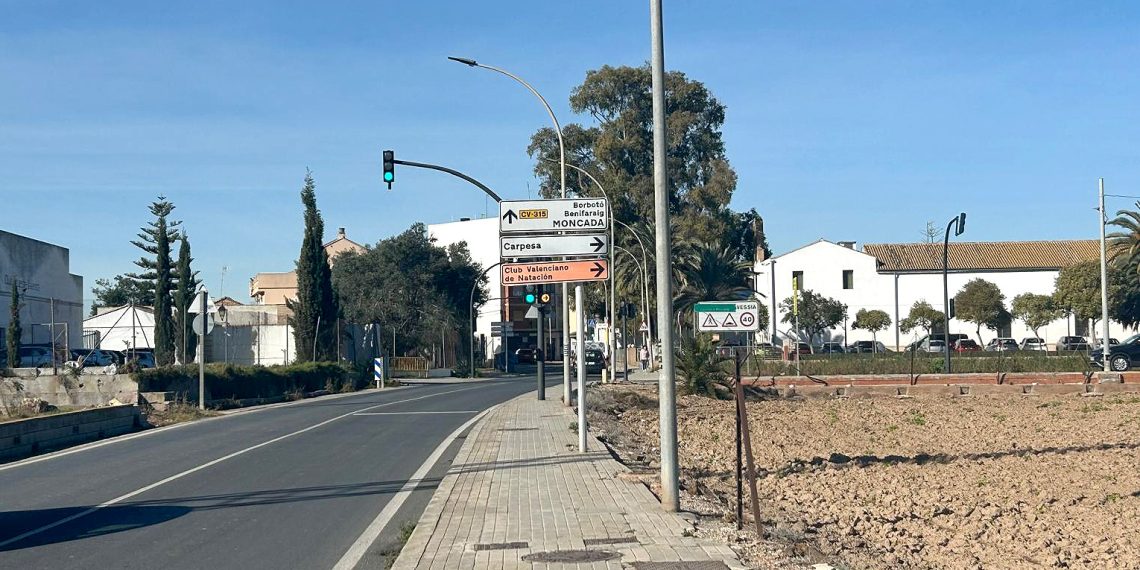 La Diputación de Valencia aprueba una nueva glorieta en la CV-315 para mejorar la seguridad vial