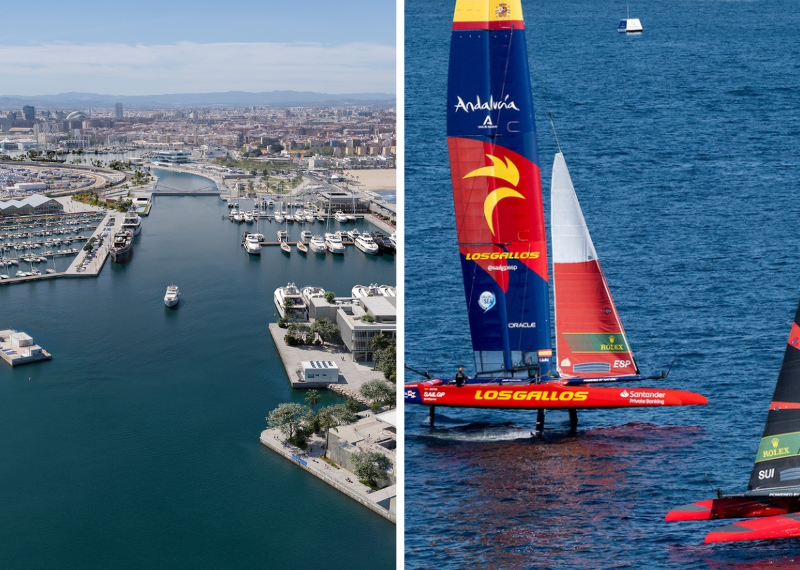 Valencia acoge las pruebas del circuito internacional SailGP