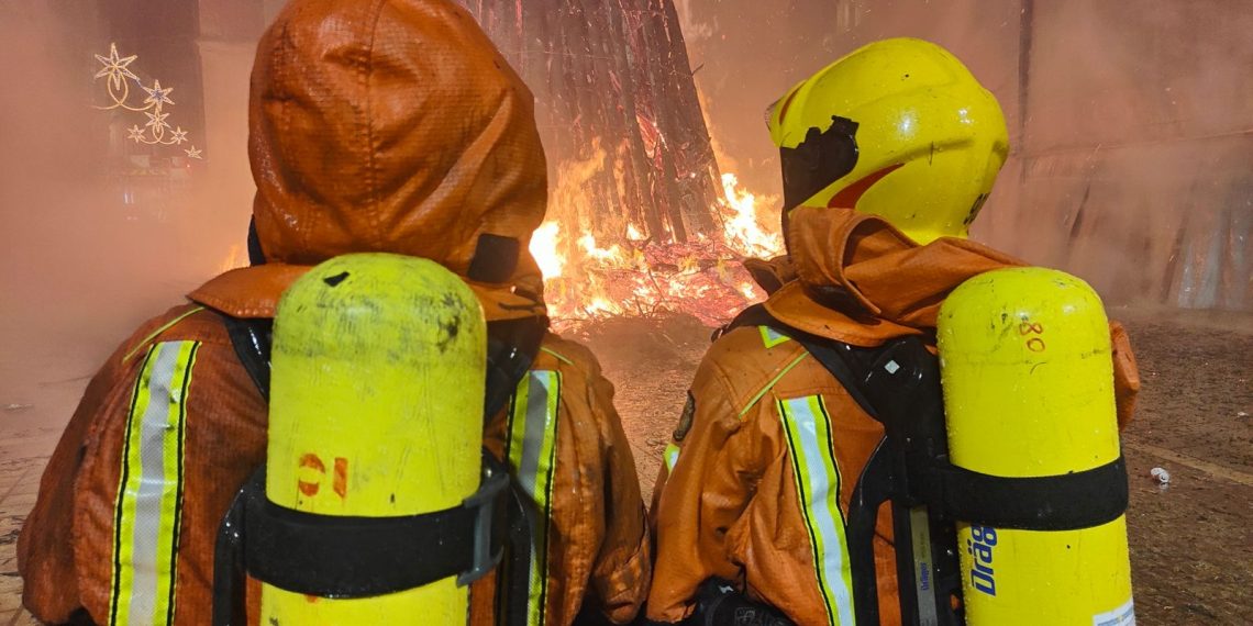 El Consorcio de Bomberos activa un operativo preventivo en 45 municipios por las Hogueras de Sant Antoni