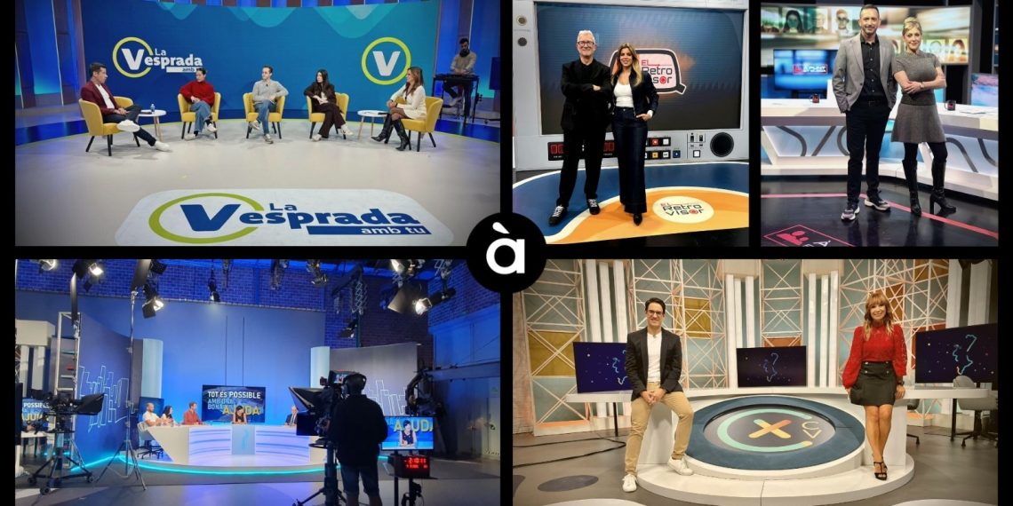 À Punt refuerza el sector audiovisual valenciano con la contratación del 100% de la producción a empresas de la comunidad
