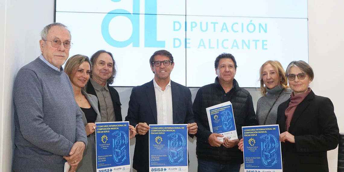 La Diputación de Alicante impulsa el primer concurso internacional de composición musical dedicado a Óscar Esplá