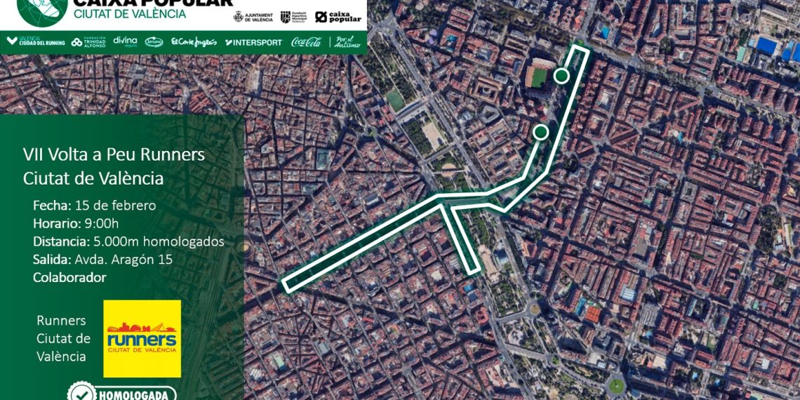 La VII Volta a Peu Runners Ciutat de Valencia llega este domingo