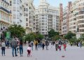 València impulsa la homogeneización estética de las terrazas de la plaza del Ayuntamiento “para reforzar la identidad urbana”