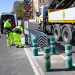 Valencia sustituye los atenuadores de impacto de seis pasos inferiores de la ciudad 