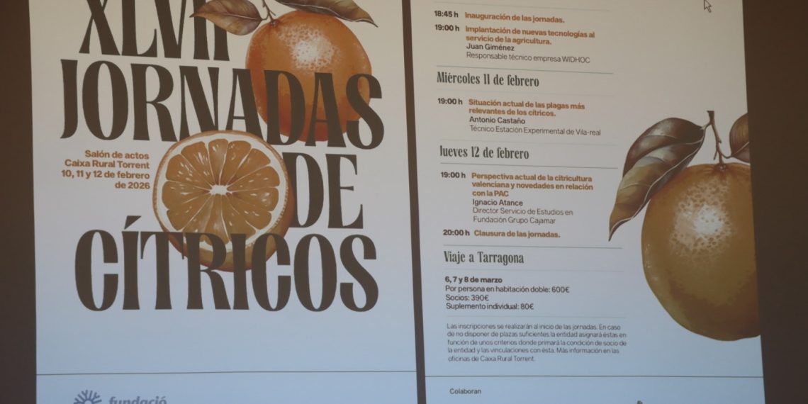 Las XLVII Jornadas de Cítricos consolidan a Torrent como referente del debate agrario valenciano
