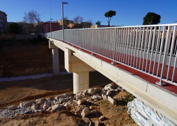 La Generalitat finaliza las obras en la pasarela de Mas del Jutge, última infraestructura pendiente de recuperar en el barranco del Poyo a su paso por Torrent
