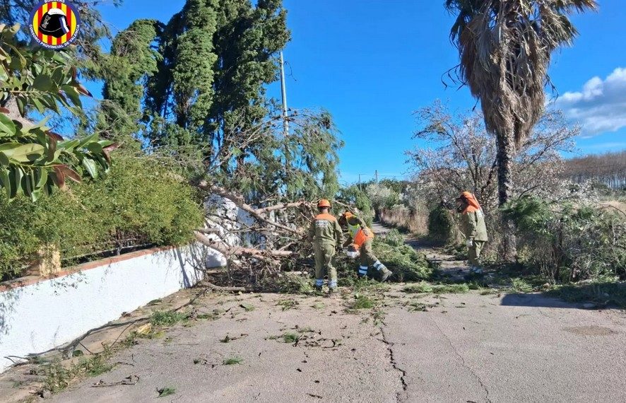 El resúmen del temporal: Bomberos y Policía atienden más de 1.681 incidentes sin víctimas graves