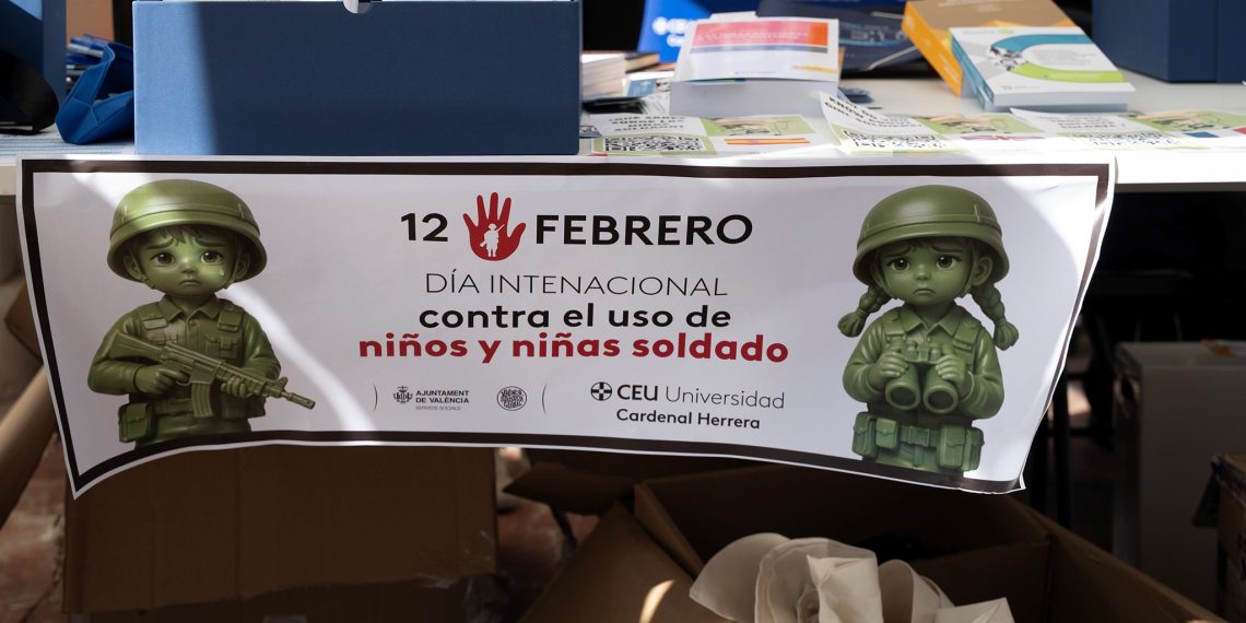 Valencia alza la voz contra el uso de niños soldado
