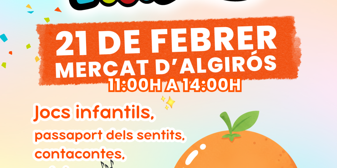Mercavalència hace protagonista a la naranja en la Mercafesta del Mercado de Algirós
