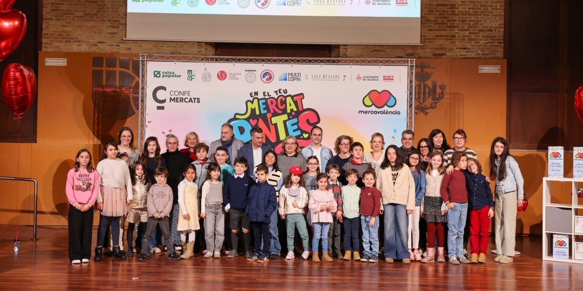 Mercavalencia consolida En el teu mercat pintes molt como una gran fiesta infantil en torno a los mercados municipales