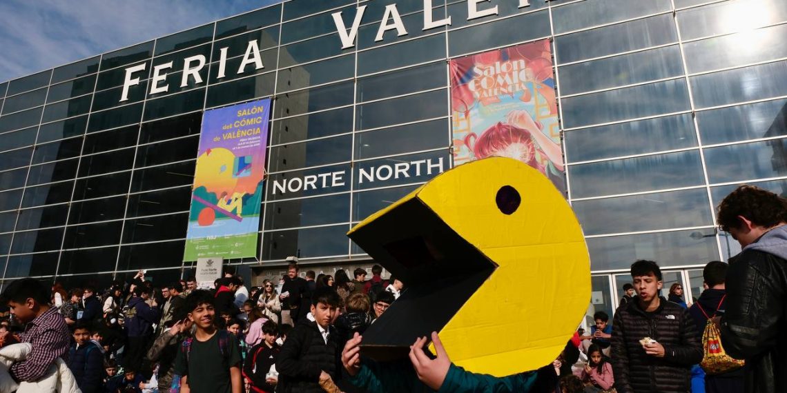 Éxito del Salón del Cómic de Valencia con público escolar y talento emergente