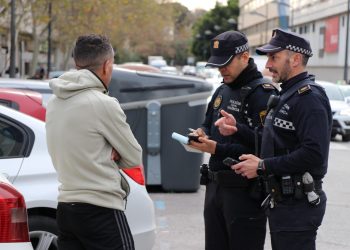 Campaña de La Policía Local de Valencia para perseguir la actividad de los “gorrillas”