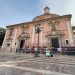El Ayuntamiento retira el toldo de la plaza de la Mare de Déu ante las filtraciones detectadas en la cubierta de la Basílica