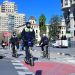 Valencia estrena una unidad de la Policía Local en patinete eléctrico para garantizar la seguridad vial en los carriles bici