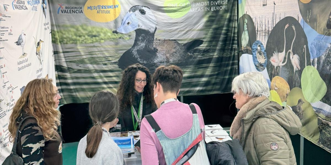 Marián Cano resalta la apuesta de Turisme por la promoción en ferias especializadas como el certamen internacional de Turismo Ornitológico que se celebra en Extremadura