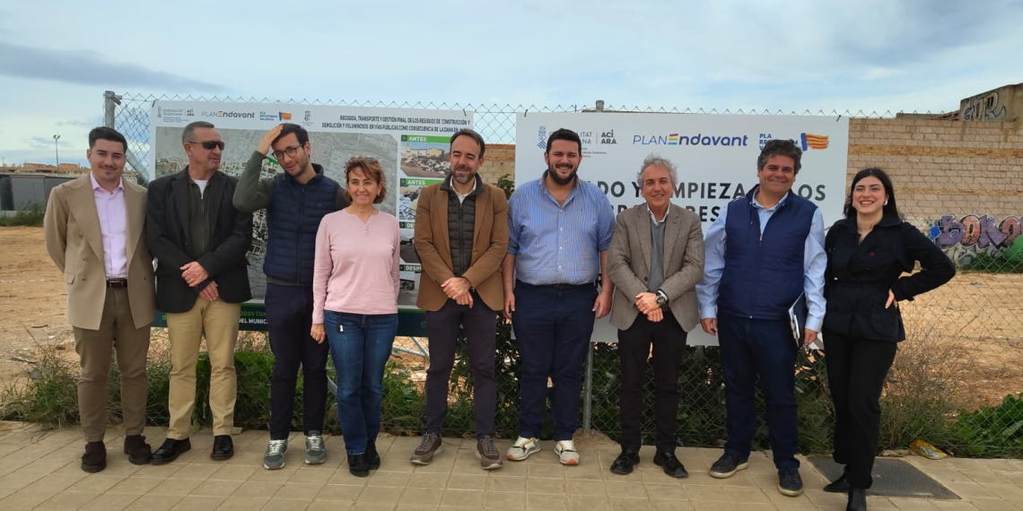 La Generalitat retira 2.200 toneladas de escombros en Albal