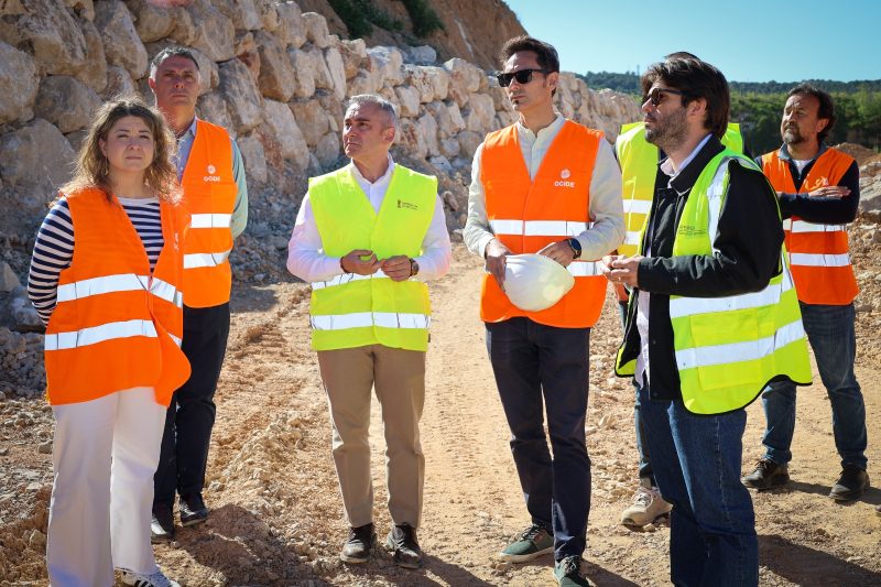 Torrent reconstruye los taludes del barranco de l’Horteta tras la DANA