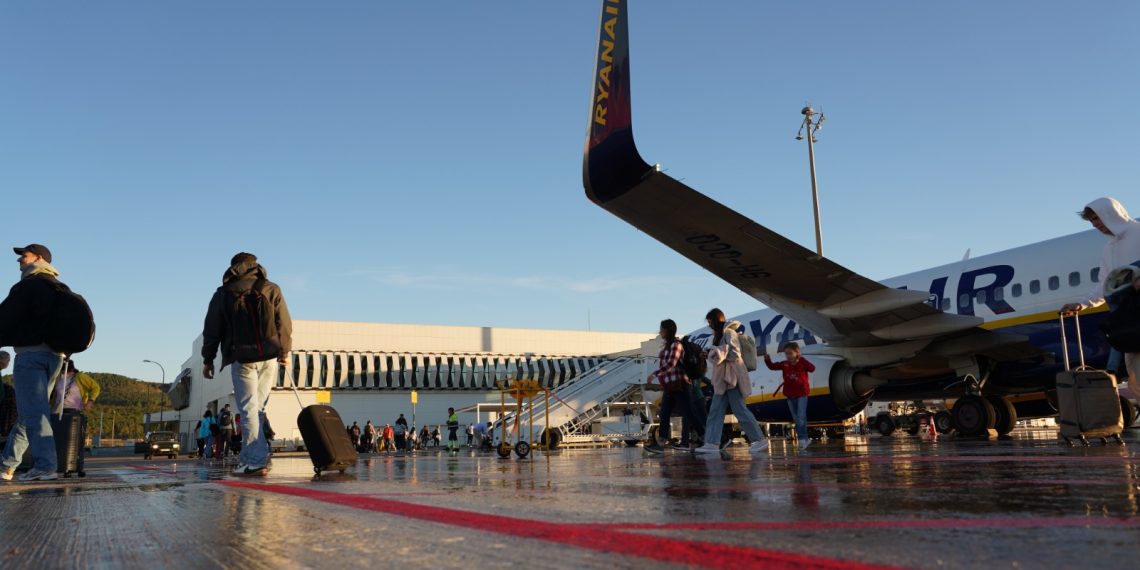 El aeropuerto de Castellón mantiene la senda de crecimiento con un aumento interanual de pasajeros del 22 % en febrero