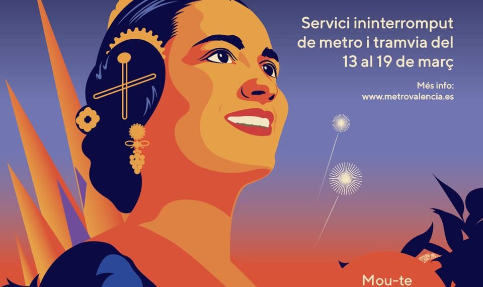 Metrovalencia prestará servicio ininterrumpido en Fallas del 13 al 19 de marzo