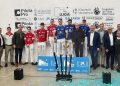 José Díez asiste a la final del Campeonato Individual d’Escala i Corda en el trinquet de Pelayo