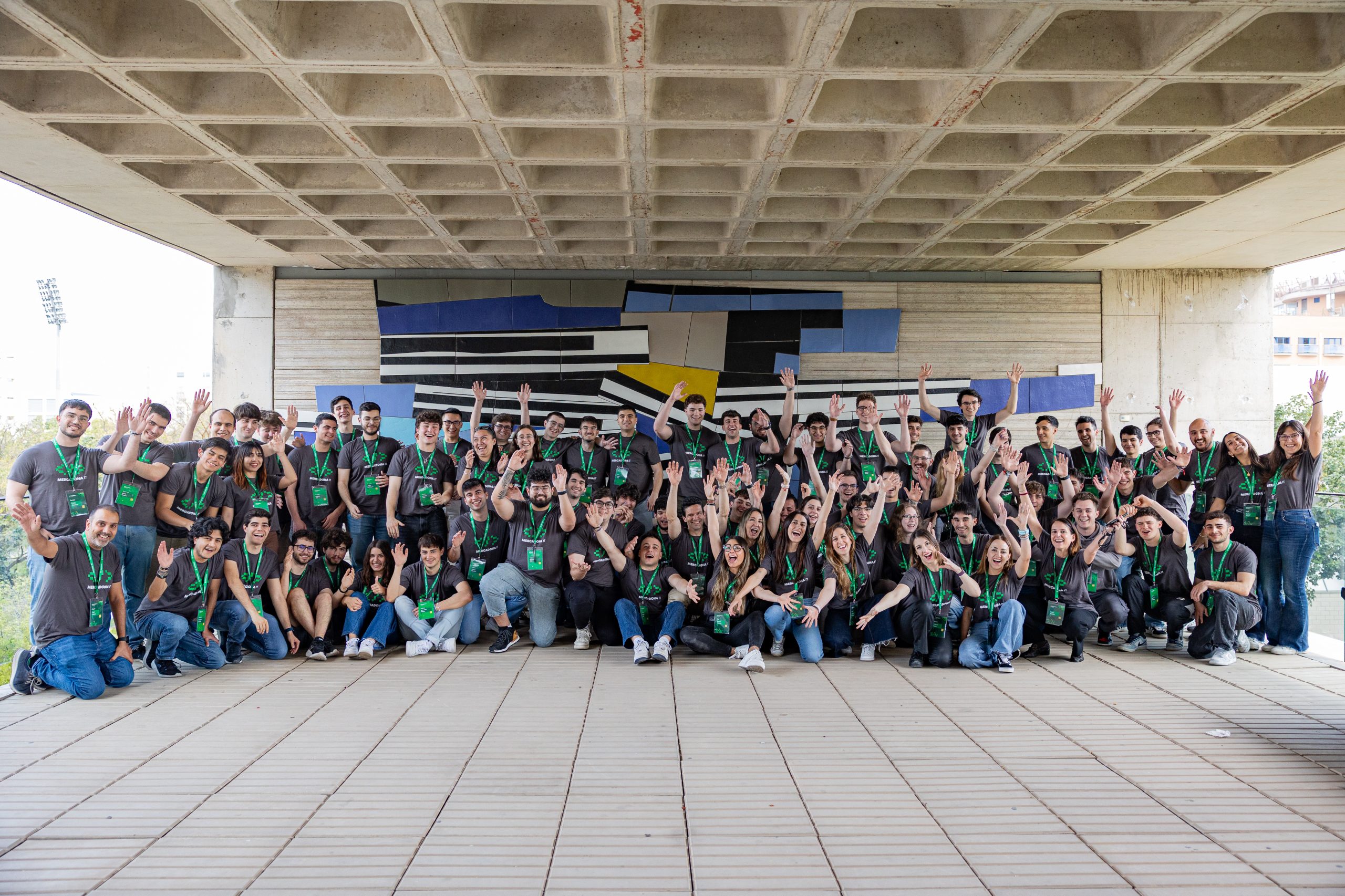 Estudiantes de la UPV durante uno de los hackathons organizados por Mercadona IT