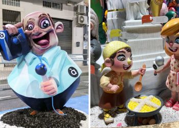 La falla Manuel de Falla-Tamarindos y la comisión infantil de Blas Gámez-Ángel Villena de Valencia ganan los Premios À Punt 2026