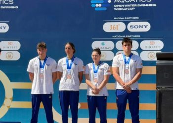Ángela Martínez bronce en la Copa del Mundo de natación en aguas abiertas
