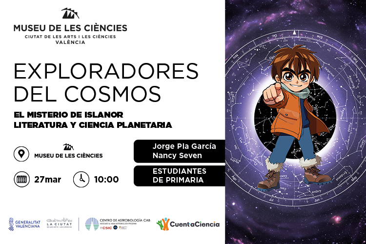 El Museu de les Ciències celebra la jornada ‘Exploradores del Cosmos’ para acercar la astronomía a los más jóvenes