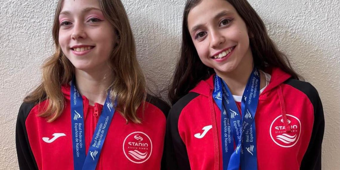 La natación artística de Valencia logra seis medallas en el Campeonato de España