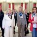 La alcaldesa de Valencia, María José Catalá, ha recibido hoy a la infanta Dª Elena