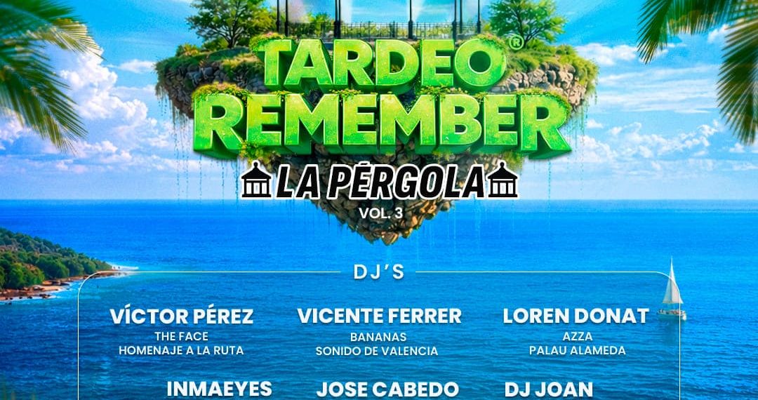 Tardeo Remember® regresa a La Pérgola el 2 de mayo desde las 17:00 horas