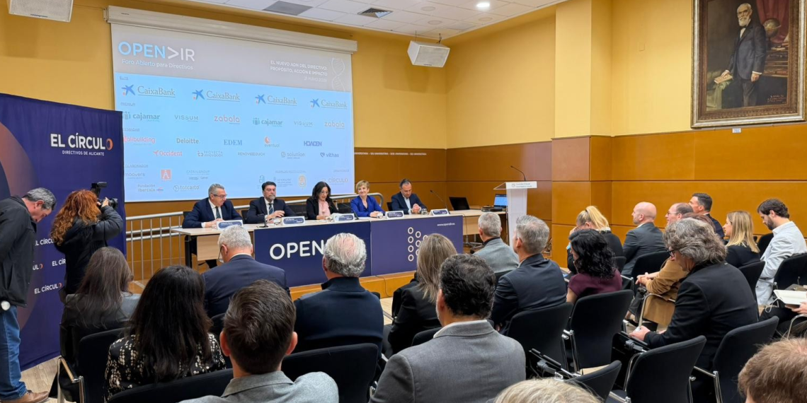 Marián Cano defiende un liderazgo orientado en resultados para consolidar el crecimiento económico en el OPENDIR 2026