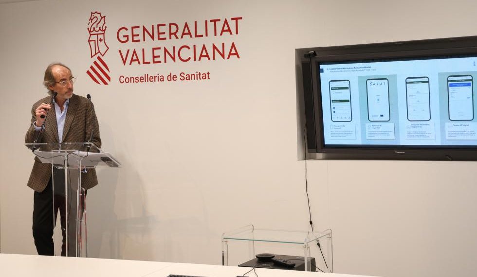 Sanidad actualiza la aplicación GVA+Salut con tarjeta SIP virtual y acceso a imágenes médicas