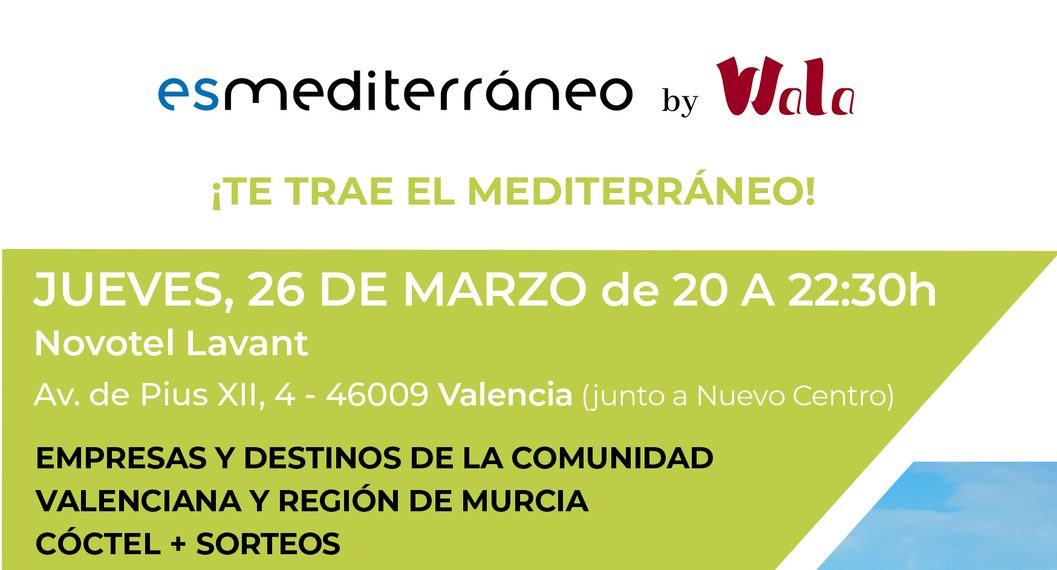 Valencia acoge un workshop profesional para agencias con la oferta turística de la Comunitat Valenciana y la Región de Murcia