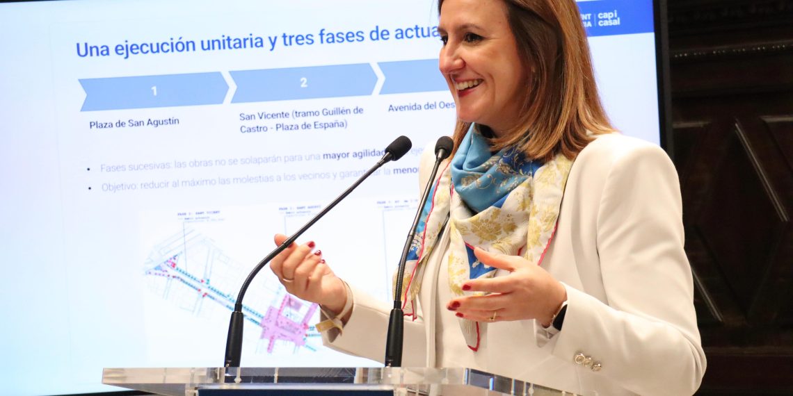 Valencia invertirá 15 millones en renaturalizar Sant Agustí, Sant Vicent y avenida del Oeste