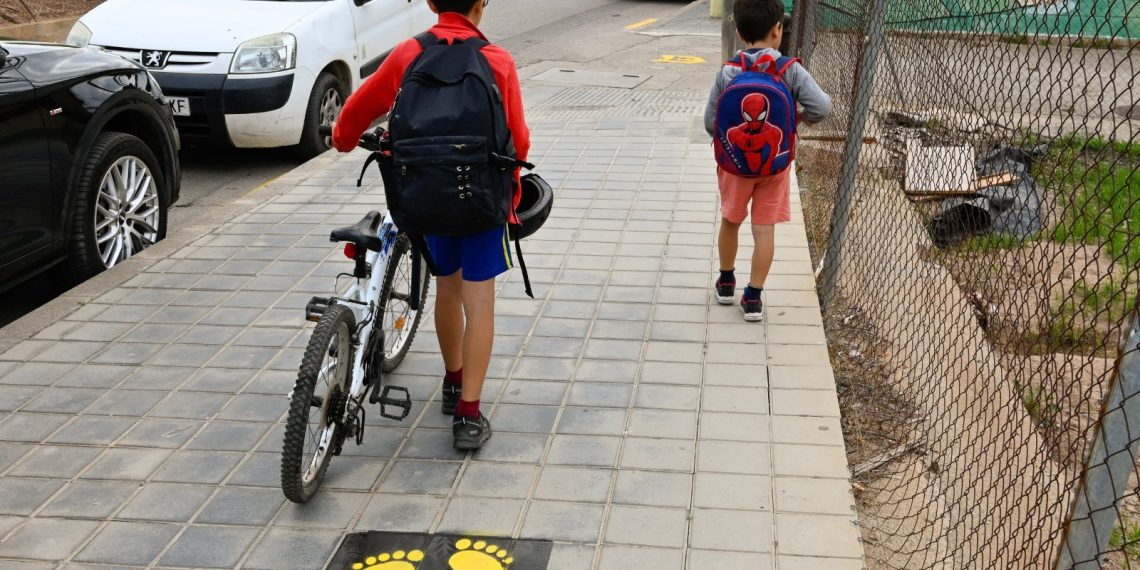 El Ayuntamiento de Valencia amplía a 140 los itinerarios escolares seguros