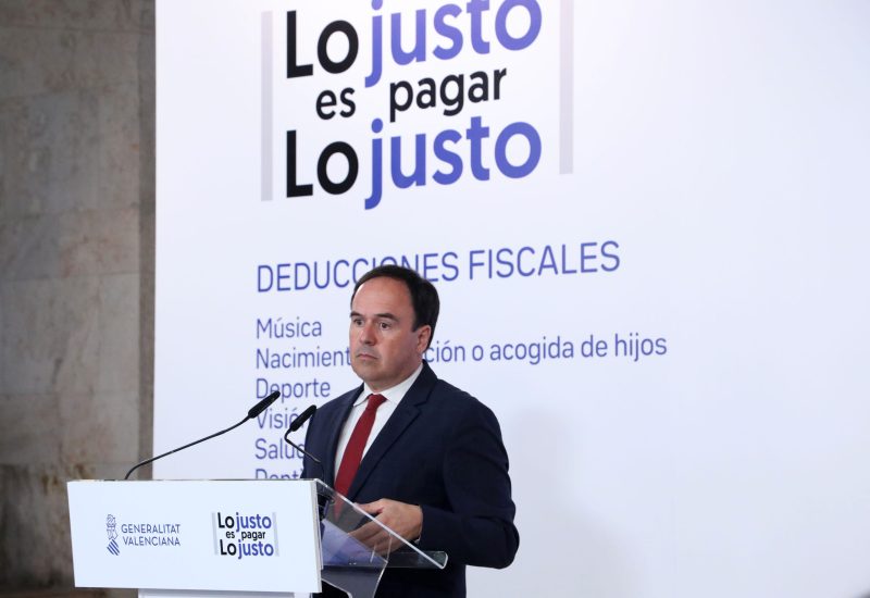 Pérez Llorca exige a Hacienda devolver el IRPF a los afectados por la DANA