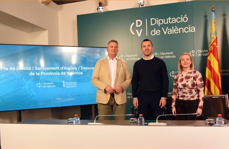 La Diputación de Valencia y la Generalitat invertirán 51 millones en la modernización de depuradoras