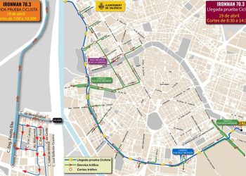 Ironman 70.3 Valencia 2026: horarios, recorrido y cortes de tráfico este domingo