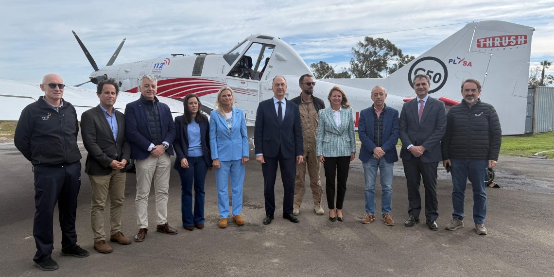 Emergencias blinda Castellón con un helicóptero de rescate frente al riesgo de incendios en Semana Santa
