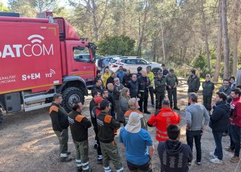 La Generalitat valida la tecnología 5G de Emergencias con un simulacro en el embalse de Benagéber